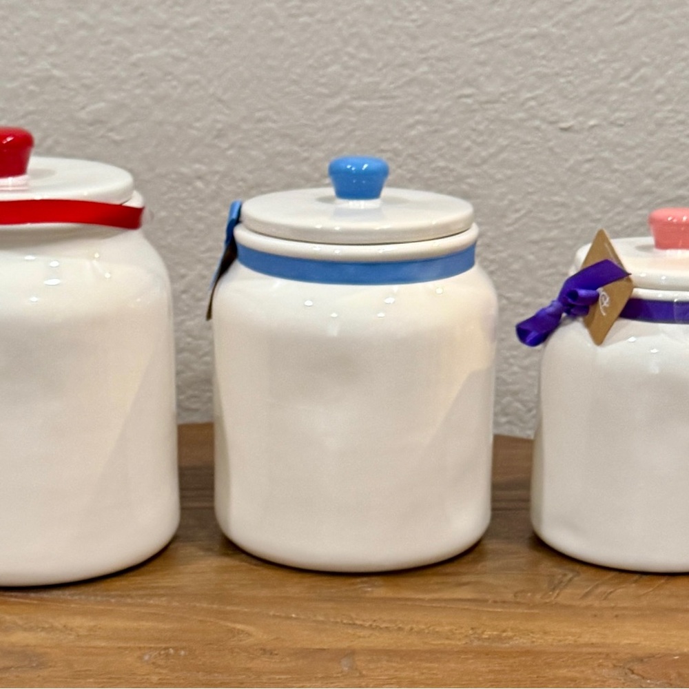 Rae Dunn Disney Alice in Wonderland Ceramic Canister Set - Picture 3 of 7